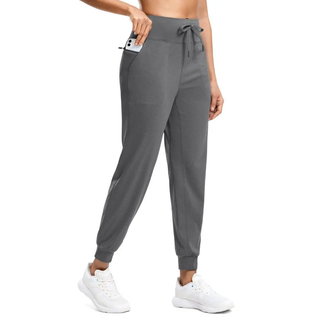Women's High-Waisted Cuffed Joggers