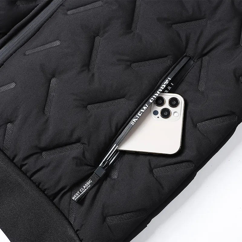 New Stylish Men's Hooded Padded Jacket
