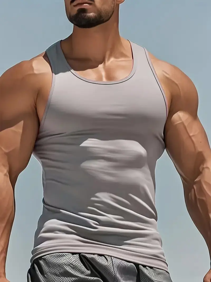 Men's Slim-Fit Sports Tank Top