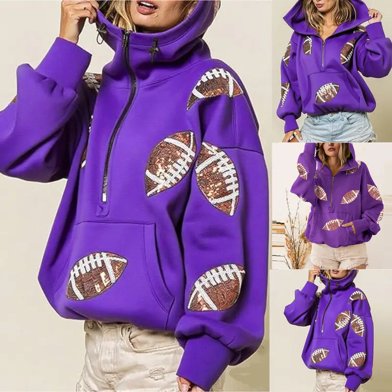 Women's Loose-Fit "Game Day" Hoodie