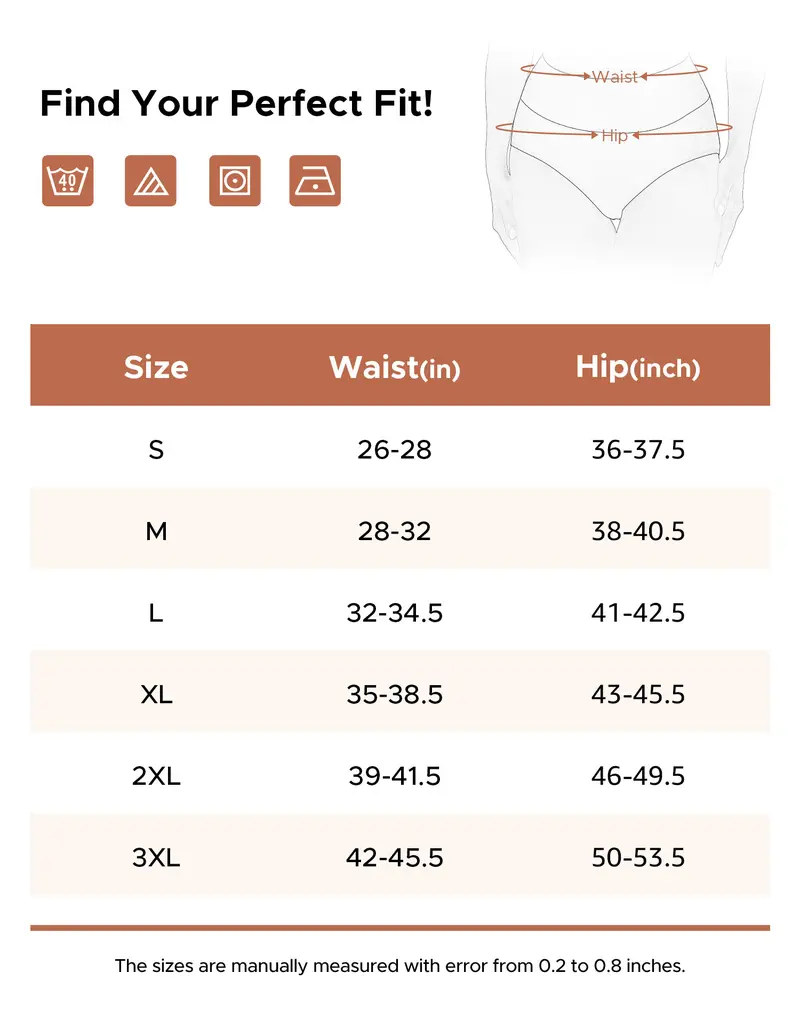 Women's high-waisted cotton panties