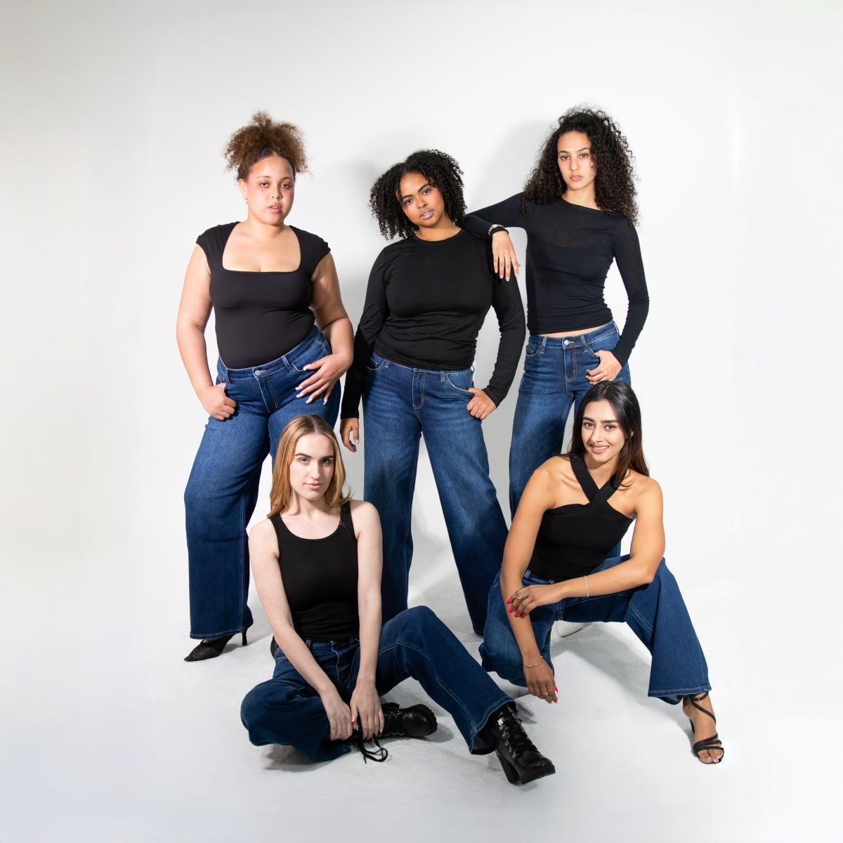 【4 Lengths】Magic ONESO Mid-low Rise Baggy BBL Jeans Stretchy Wide Leg Tummy Control Plus Size Regular Size 【4 Lengths】Magic ONESO Mid-low Rise Baggy BBL Jeans Stretchy Wide Leg Tummy Control Plus Size Regular Size