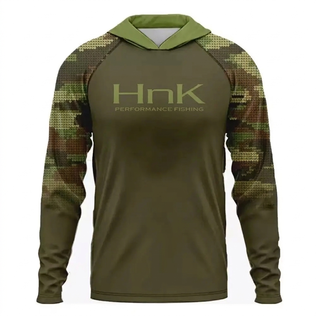 Men's Camouflage Fishing Hoodie