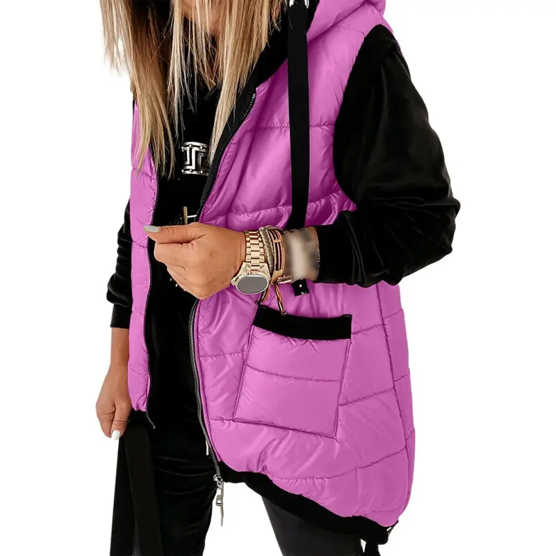 Women's hooded vest
