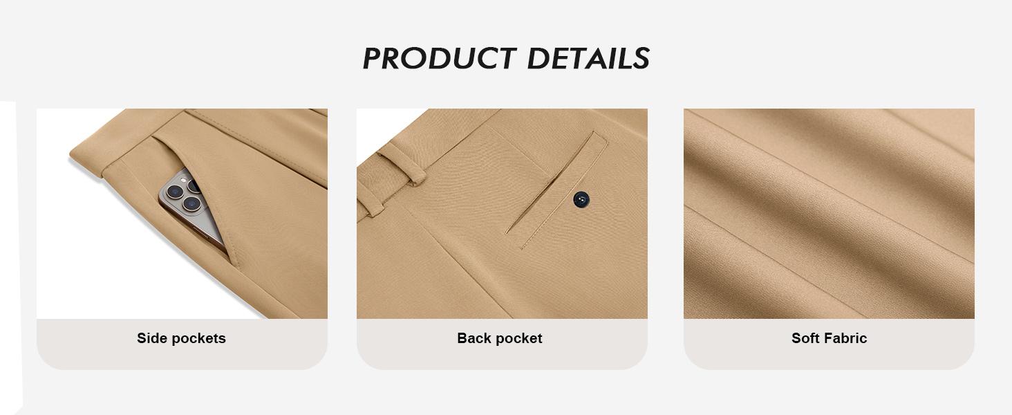 Runcati Mens Baggy Dress Pants Casual Pleated Wide Leg Lightweight Trousers | Loose Fit Old Money Pants, Work Business Relaxed Fit Slacks, Two Side Pockets, 30"/32" Suit Pants, Stretchable Elastic Waist Runcati Mens Baggy Dress Pants Casual Pleated Wide Leg Lightweight Trousers | Loose Fit Old Money Pants, Work Business Relaxed Fit Slacks, Two Side Pockets, 30"/32" Suit Pants, Stretchable Elastic Waist