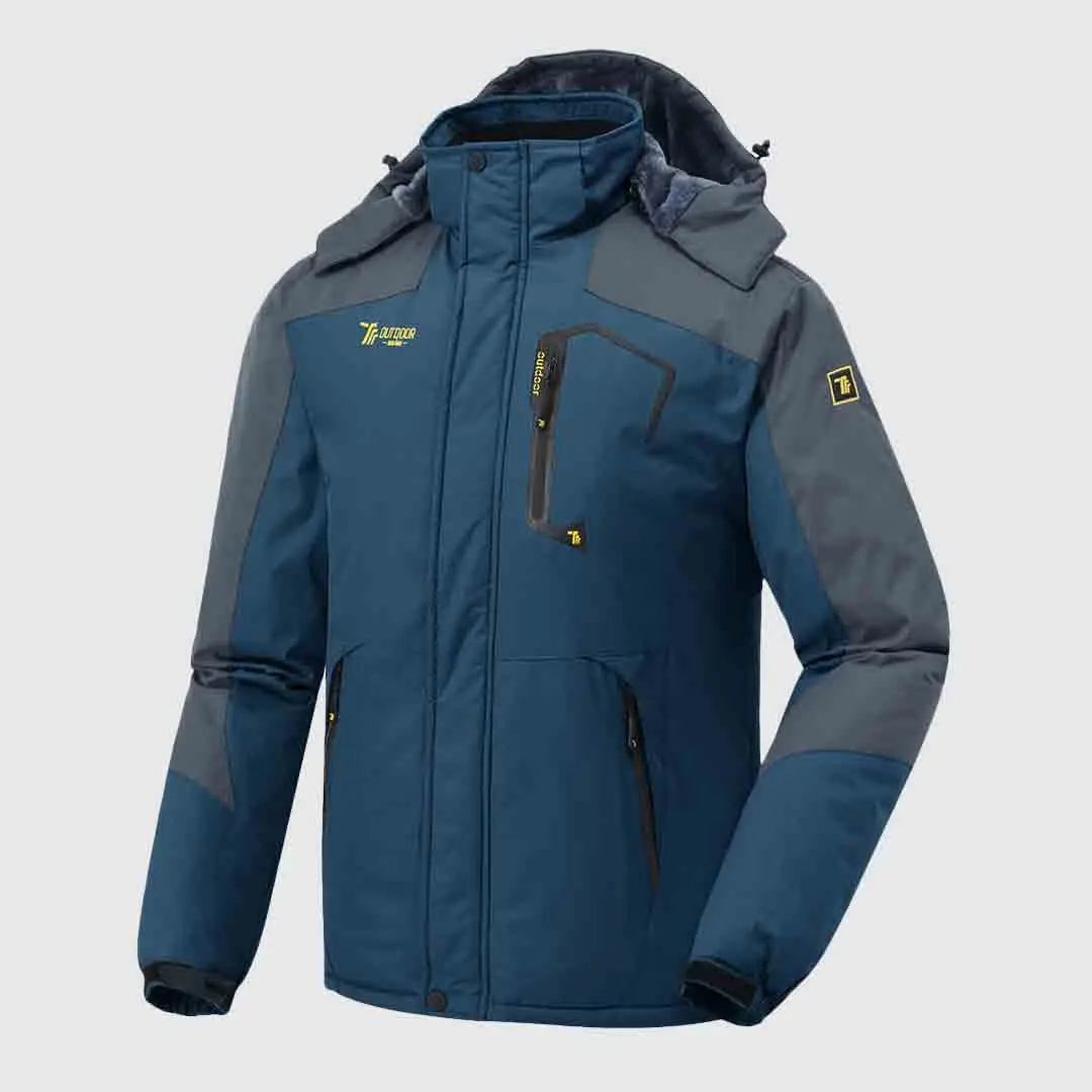 Men's Waterproof Insulated Ski Snow Jacket Big & Tall Sizes