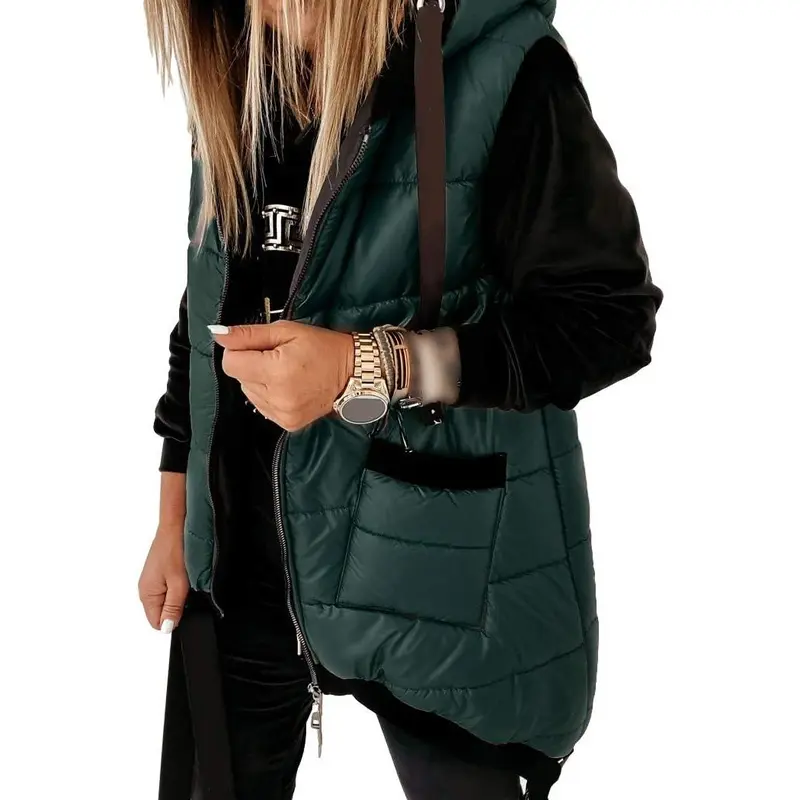 Women's hooded vest