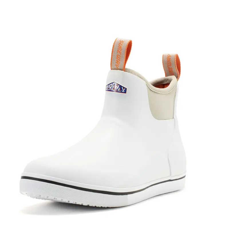 SUREWAY Men's Waterproof Non-Slip Fishing Deck Boots