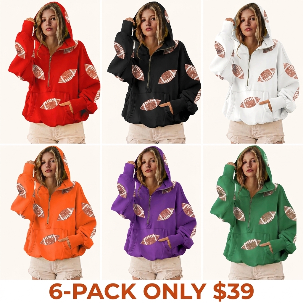 Women's Loose-Fit "Game Day" Hoodie