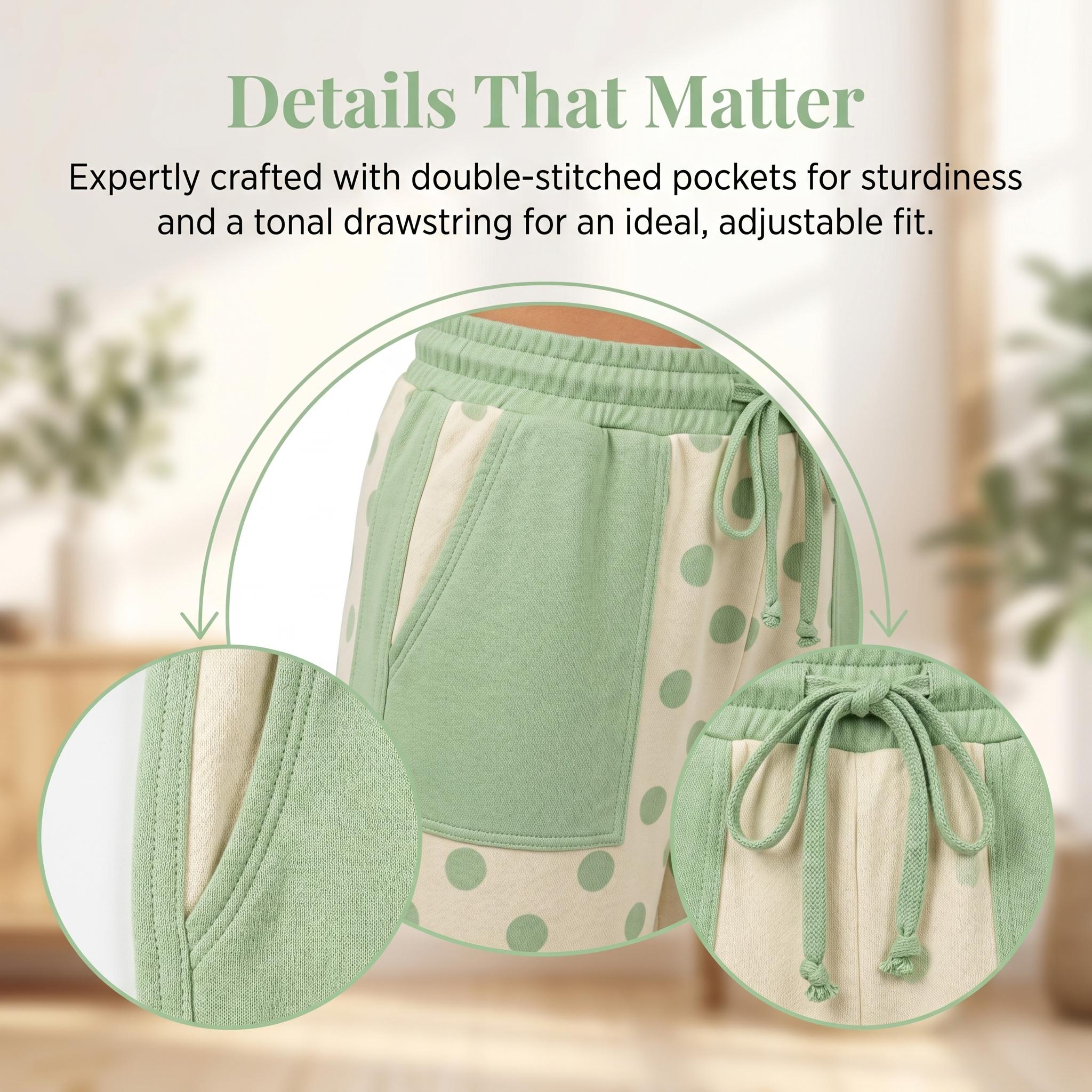 Women's Lounge Set | Cute 2-Piece Trendy Clothing Sets with a Color Block Polka Dot Crew Neck Tshirt and Wide Leg Drawstring Pants, 2 Piece Sets Women's Lounge Set | Cute 2-Piece Trendy Clothing Sets with a Color Block Polka Dot Crew Neck Tshirt and Wide Leg Drawstring Pants, 2 Piece Sets