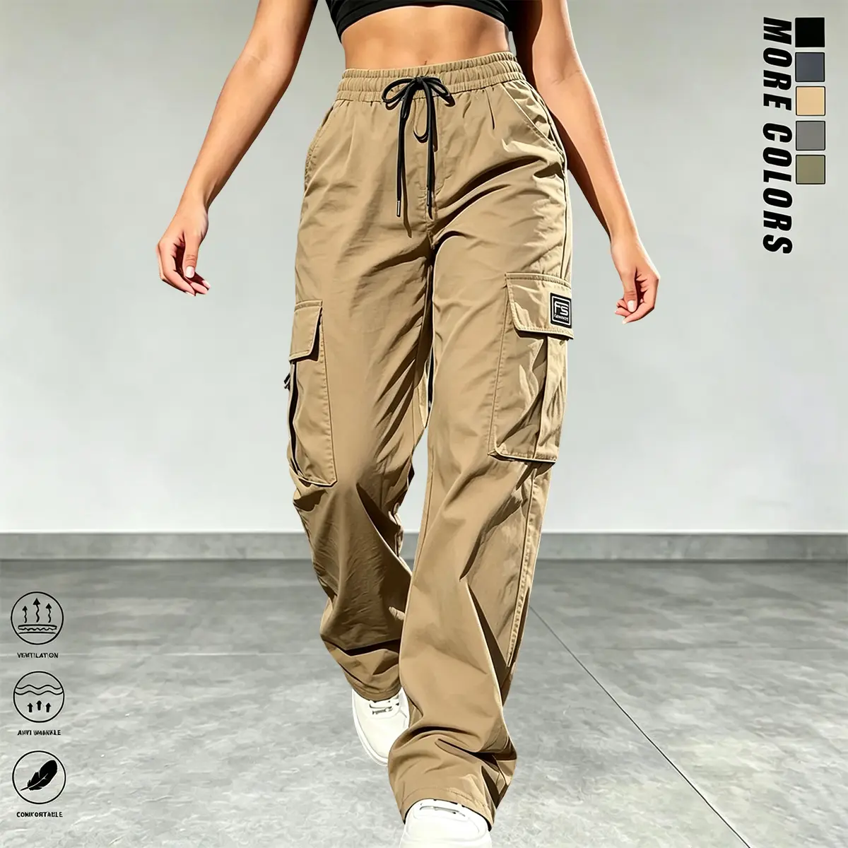 Women's Cargo Pants: With Pockets