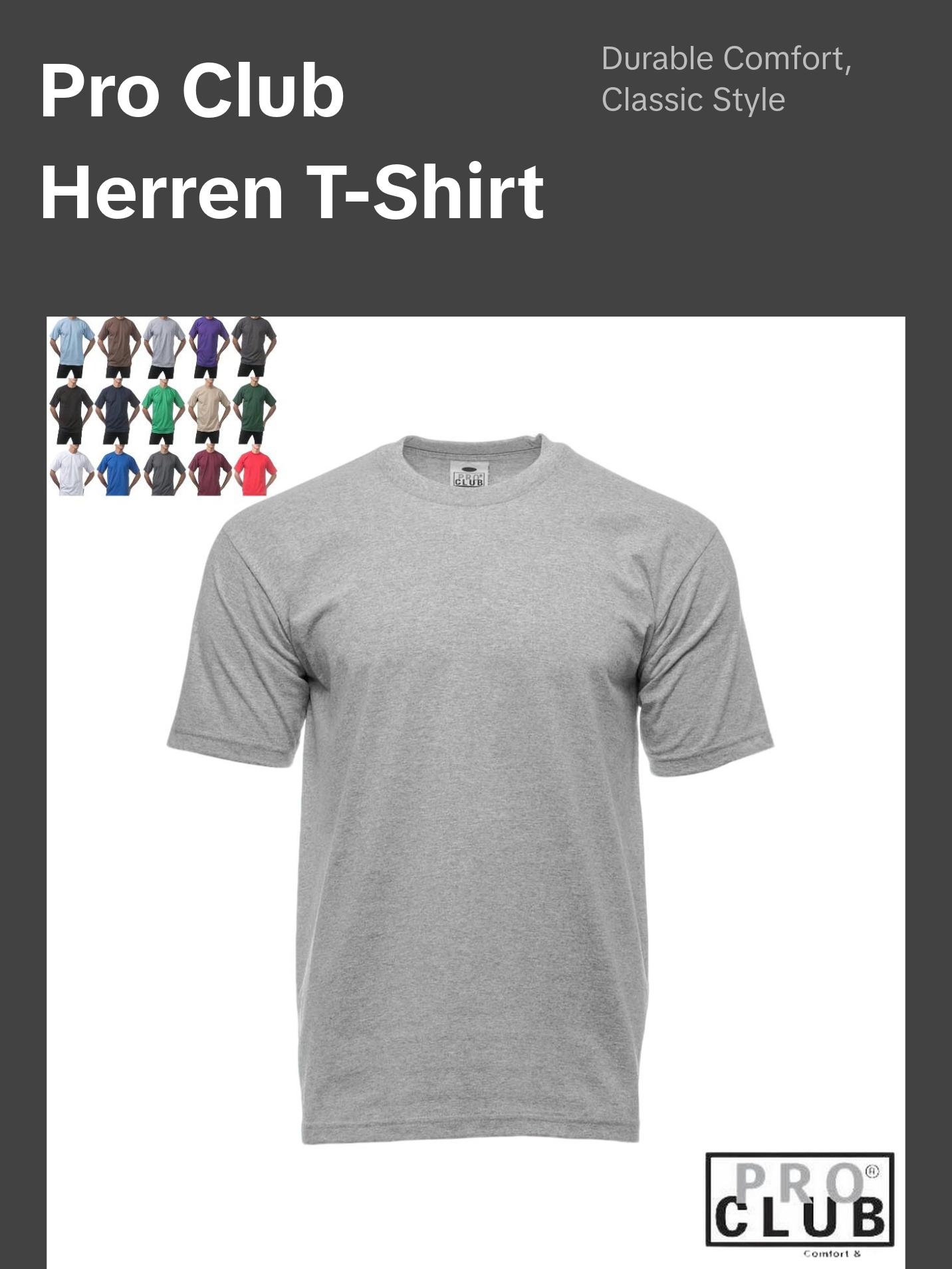 Pro Club Men's Heavyweight Short Sleeve Crew Neck Round Neck Cotton Tops - Durable, Baggy Hip Hop Streetwear Casual Tee, Loose Harem Fit, All Colors, Summer Menswear, Ribbed, Oversize, Comfortable, Shortsleeve, Everyday Shirt, Classic, Polyester Pro Club Men's Heavyweight Short Sleeve Crew Neck Round Neck Cotton Tops - Durable, Baggy Hip Hop Streetwear Casual Tee, Loose Harem Fit, All Colors, Summer Menswear, Ribbed, Oversize, Comfortable, Shortsleeve, Everyday Shirt, Classic, Polyester