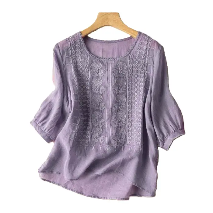 Women's Casual Retro Top