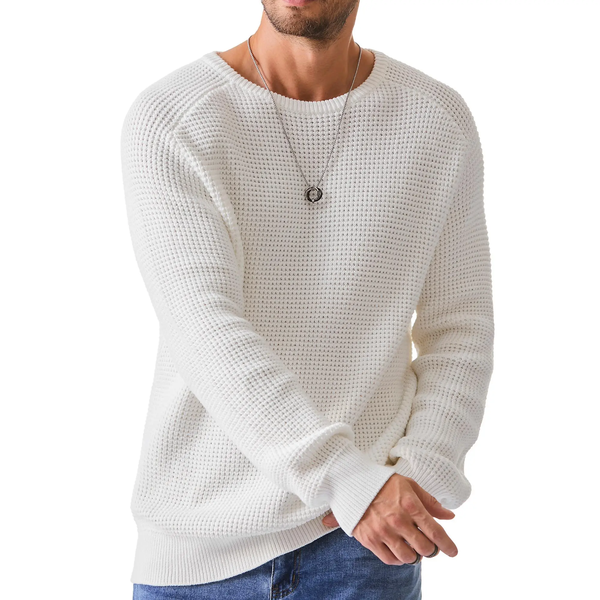 Men's crew-neck sweater