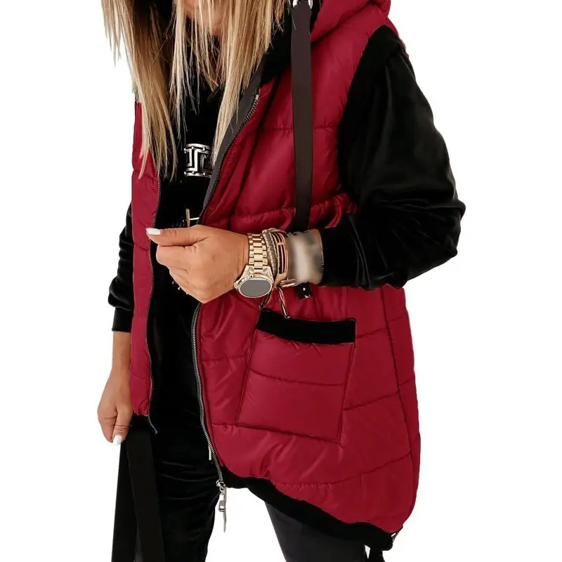 Women's hooded vest