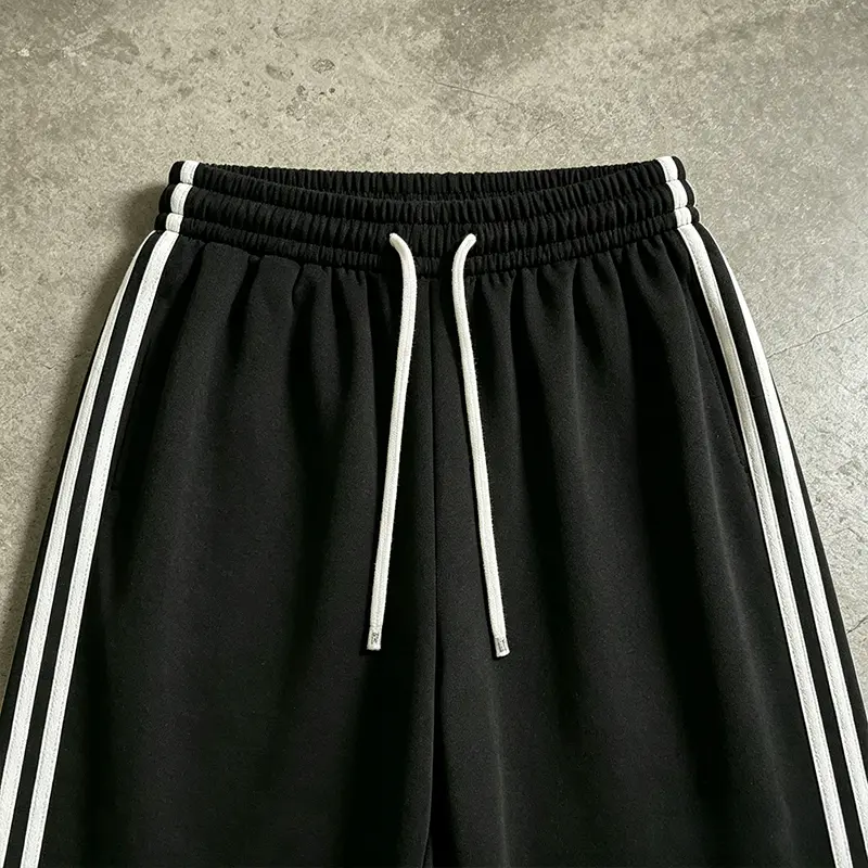 Women's Stylish Striped Drawstring Sweatpants