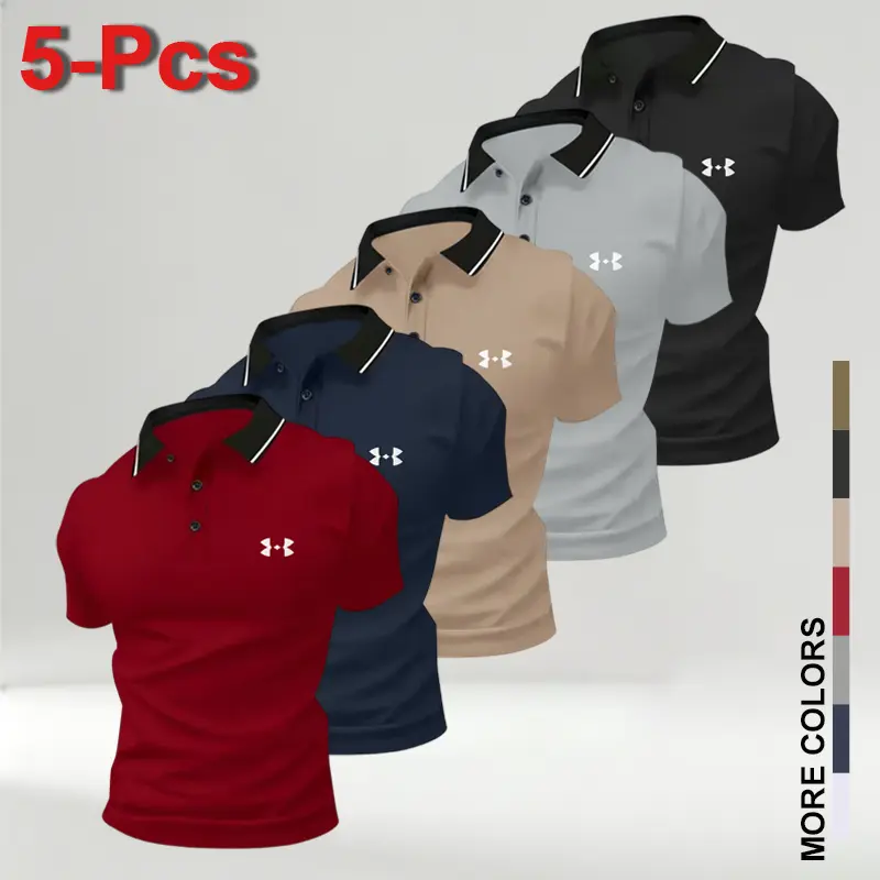 Men's Multi-color Polo Shirt