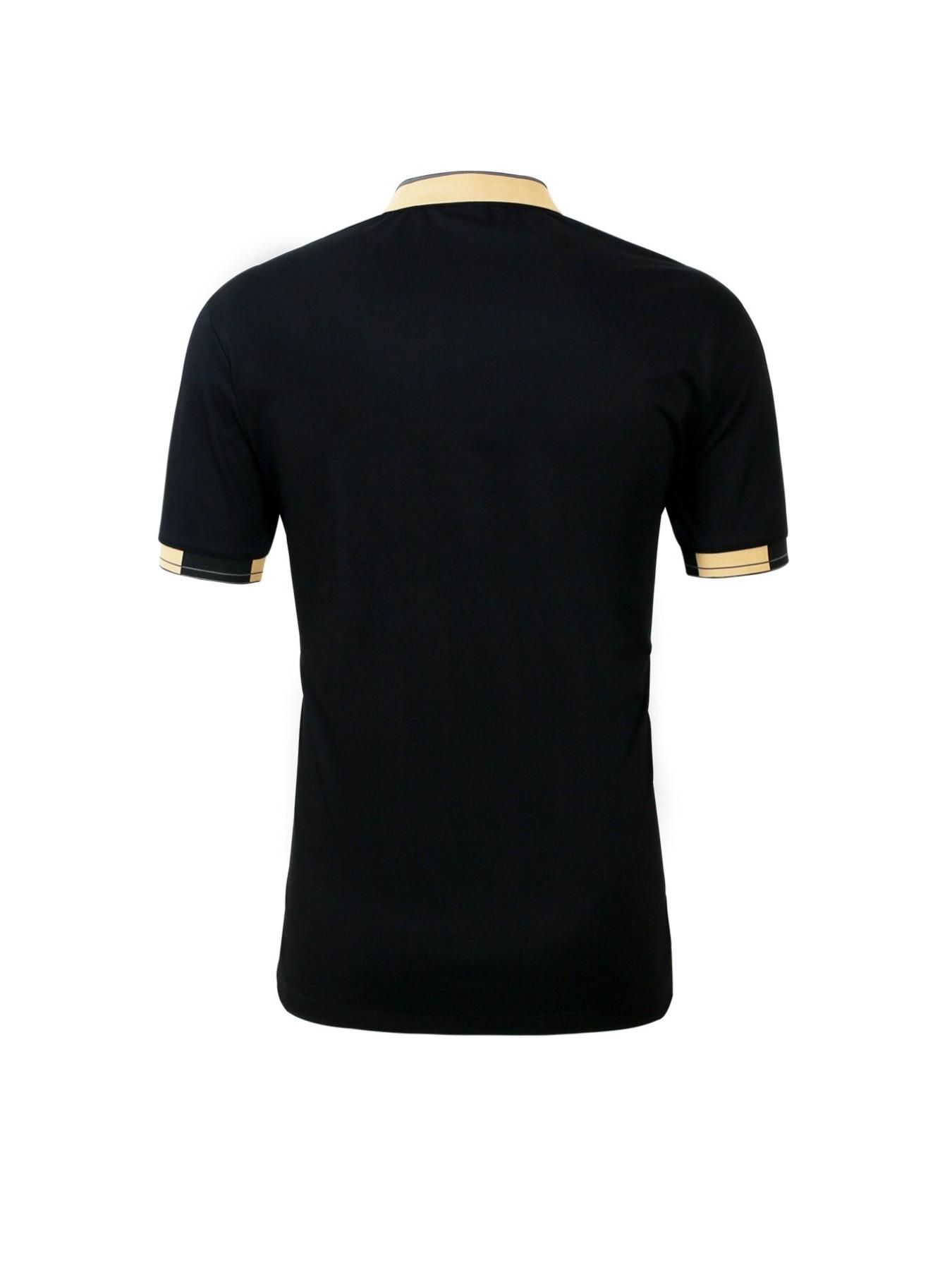Men's Golf Polo Shirts Set, Fashion Logo Print, Fitted Trendy Casual Geometric Pattern, Breathable Stretchy Fabric, All-Season Comfort, Short Sleeve Polo, Collared Polo Shirts