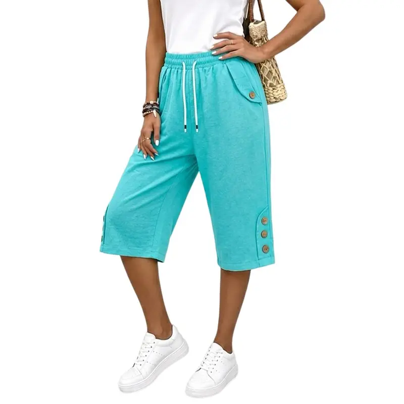 Women's casual cropped trousers
