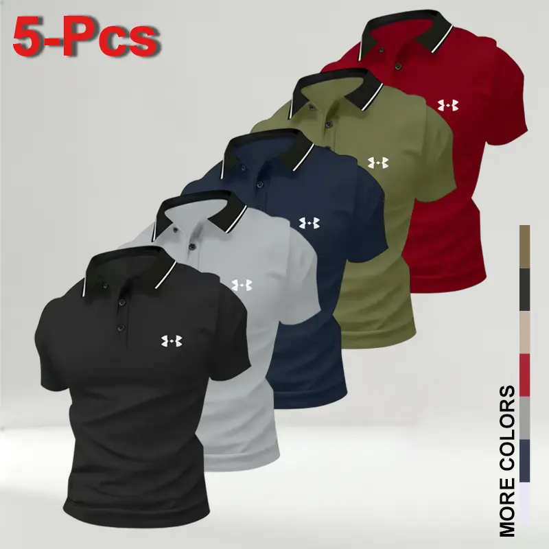 Men's Multi-color Polo Shirt