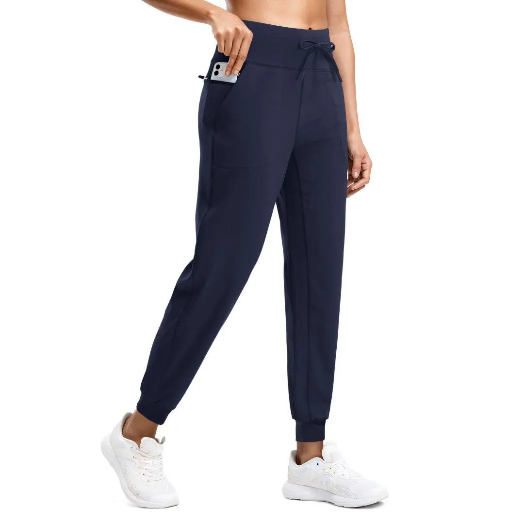 Women's High-Waisted Cuffed Joggers