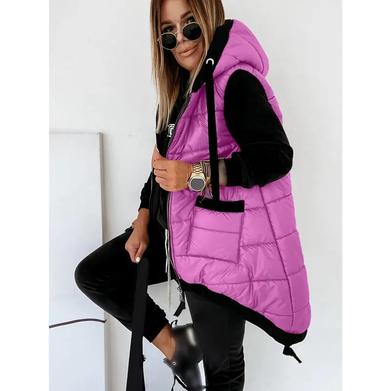Women's hooded vest