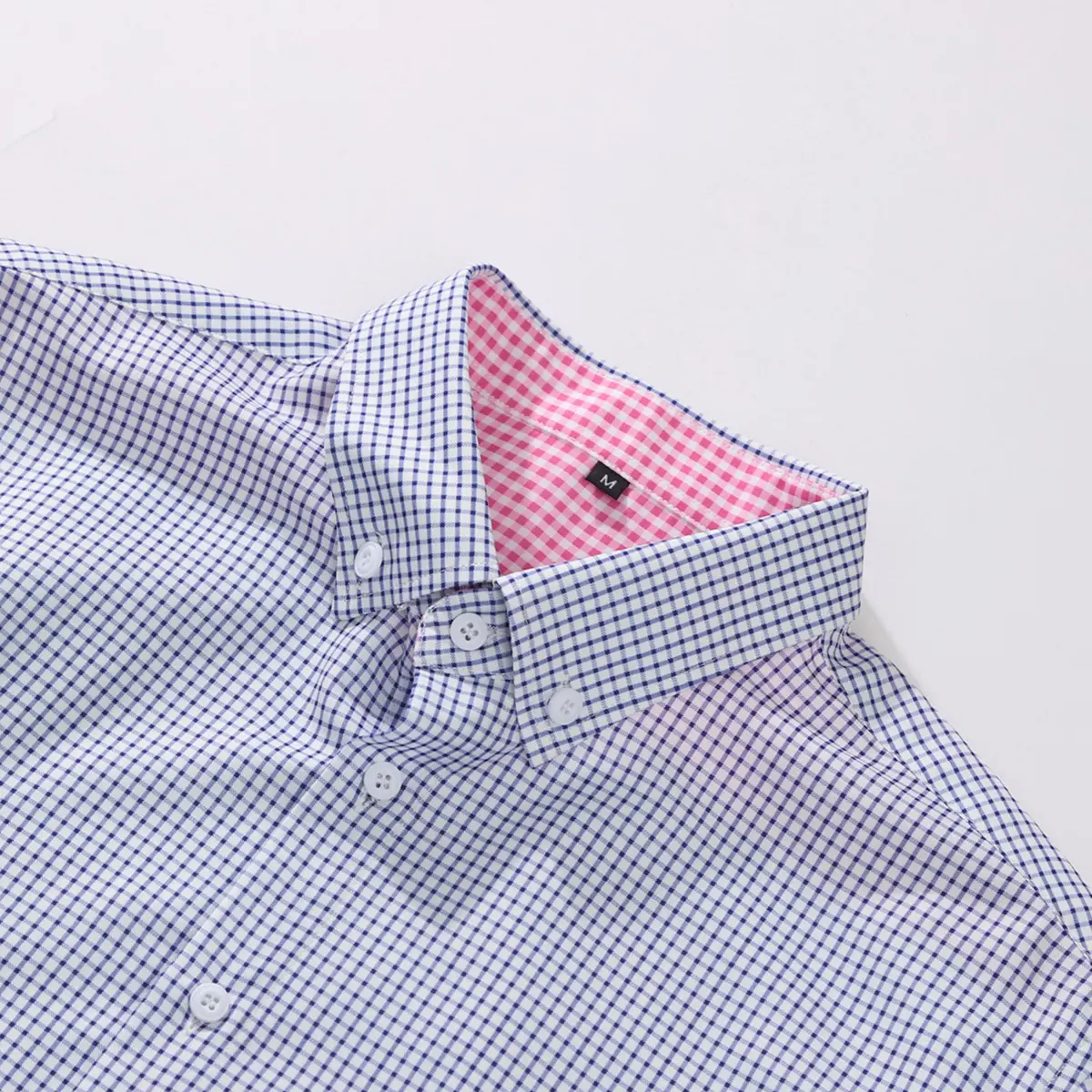 Men's Business-Casual Short-Sleeve Collared Shirt