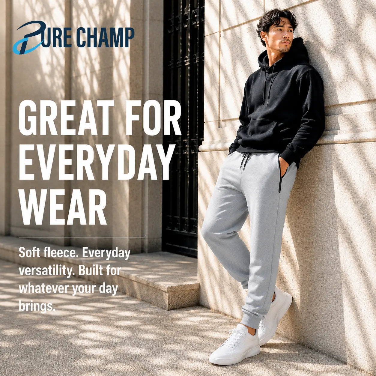 Men's Slim-Fit Fleece Joggers