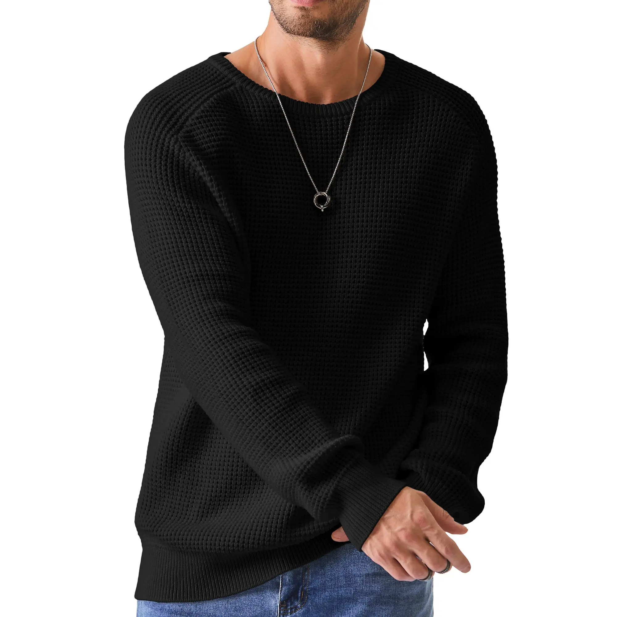 Men's crew-neck sweater