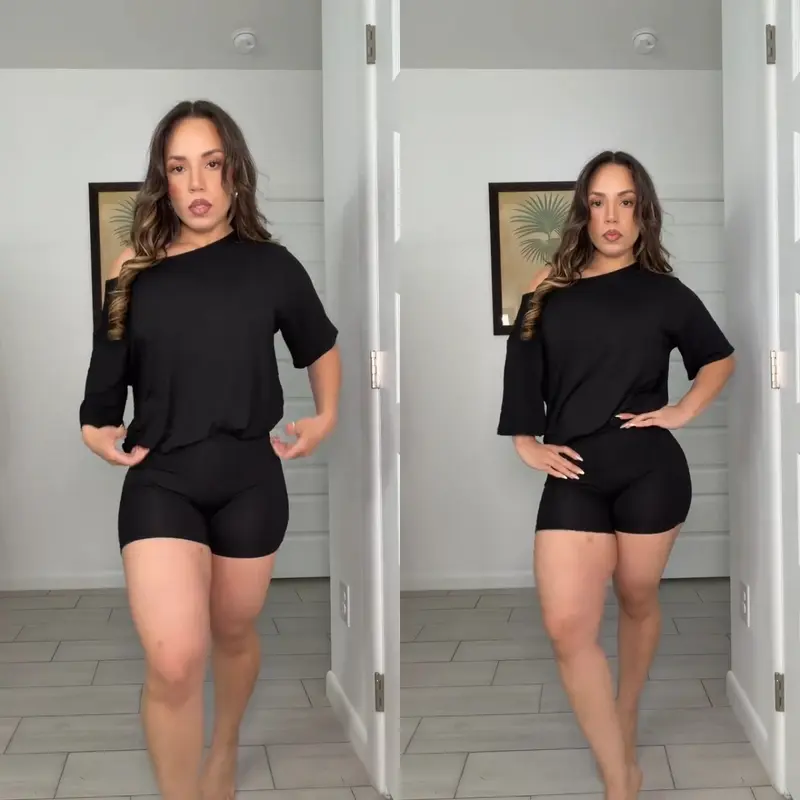 Women's Two-Piece Casual Loungewear Set