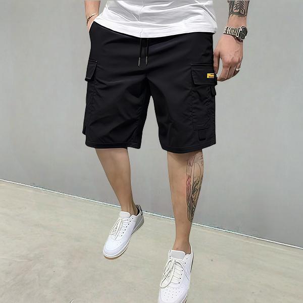 Men’s summer 4-piece set of solid-color cargo casual shorts made from comfortable, breathable fabric—ideal for hiking and camping, streetwear, sports fitness, and everyday outings. Men’s summer 4-piece set of solid-color cargo casual shorts made from comfortable, breathable fabric—ideal for hiking and camping, streetwear, sports fitness, and everyday outings.