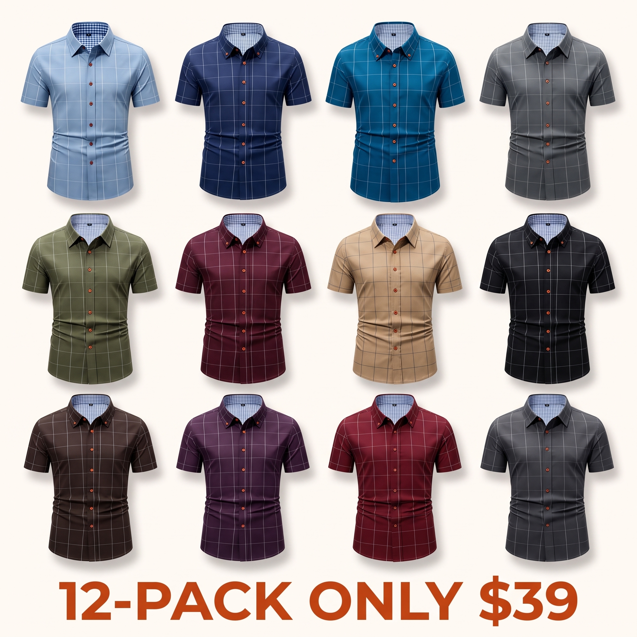 Men's short-sleeve shirt