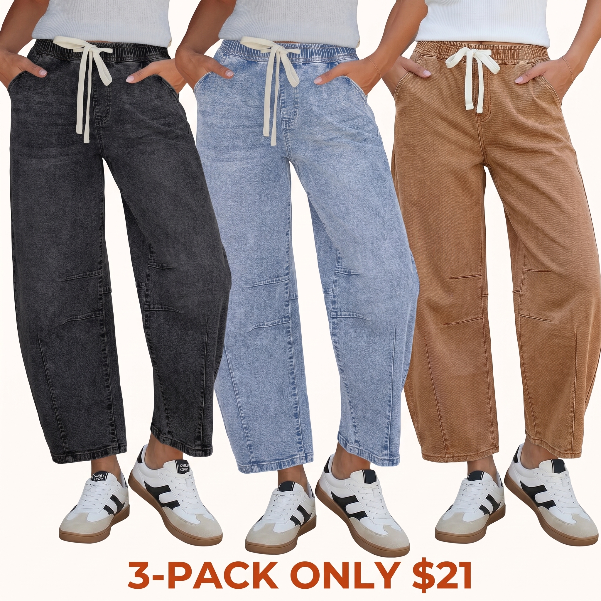 Women's straight-leg jeans