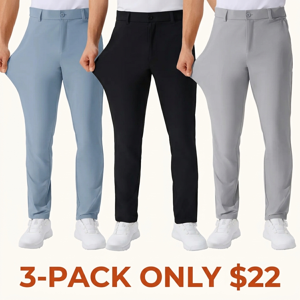 Men's Golf Trousers (Inseam 30/32/34 inches)