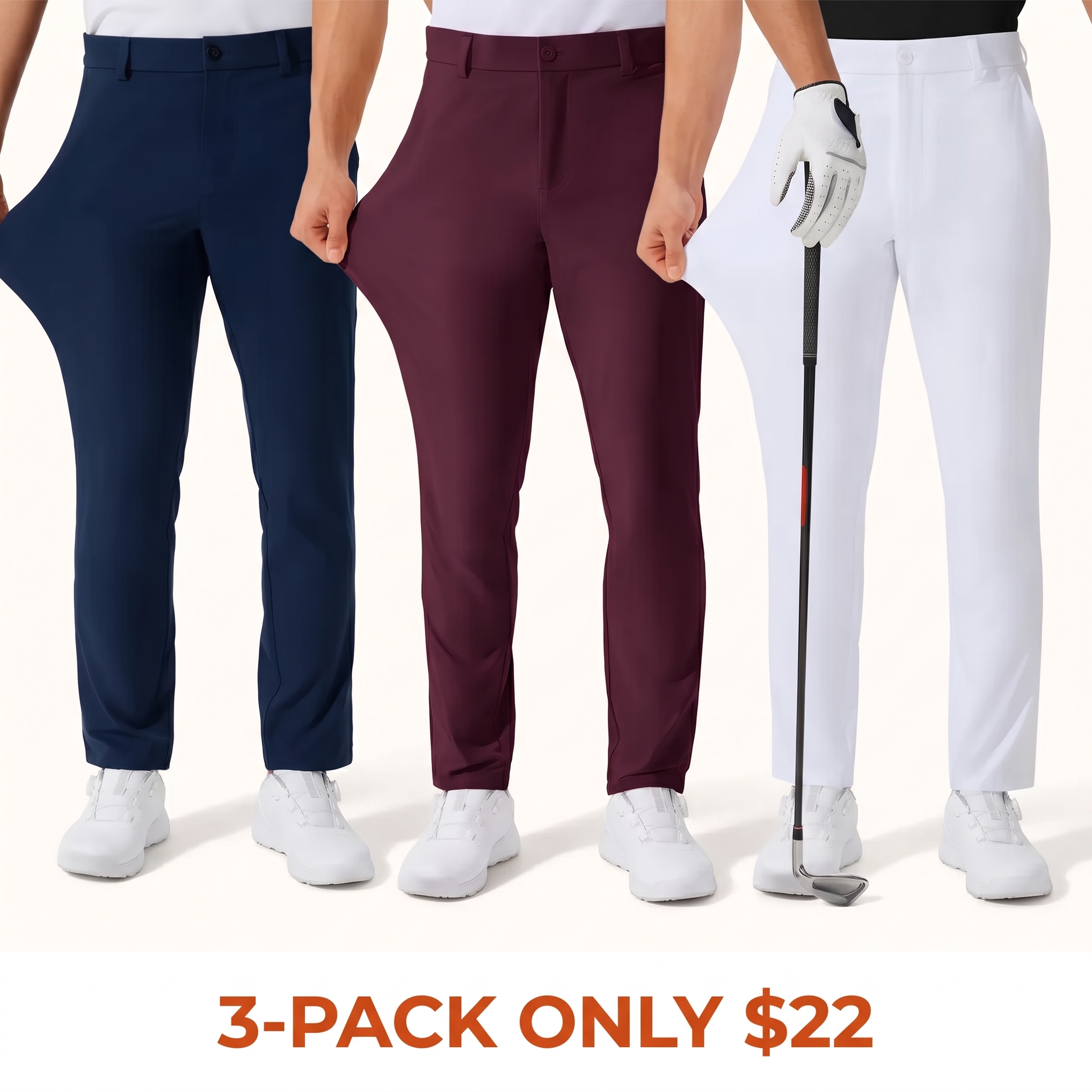 Men's Golf Trousers (Inseam 30/32/34 inches)