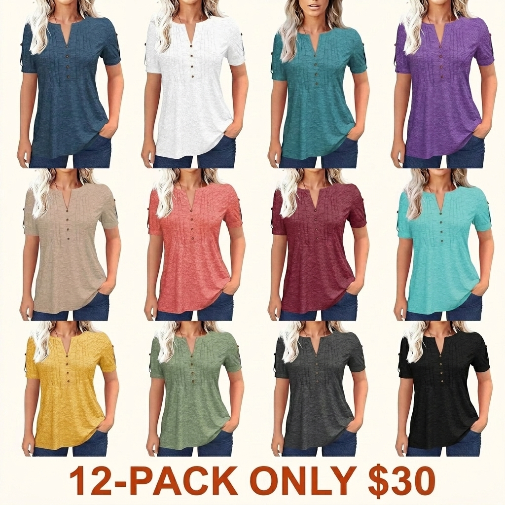 Women's V-neck T-shirt