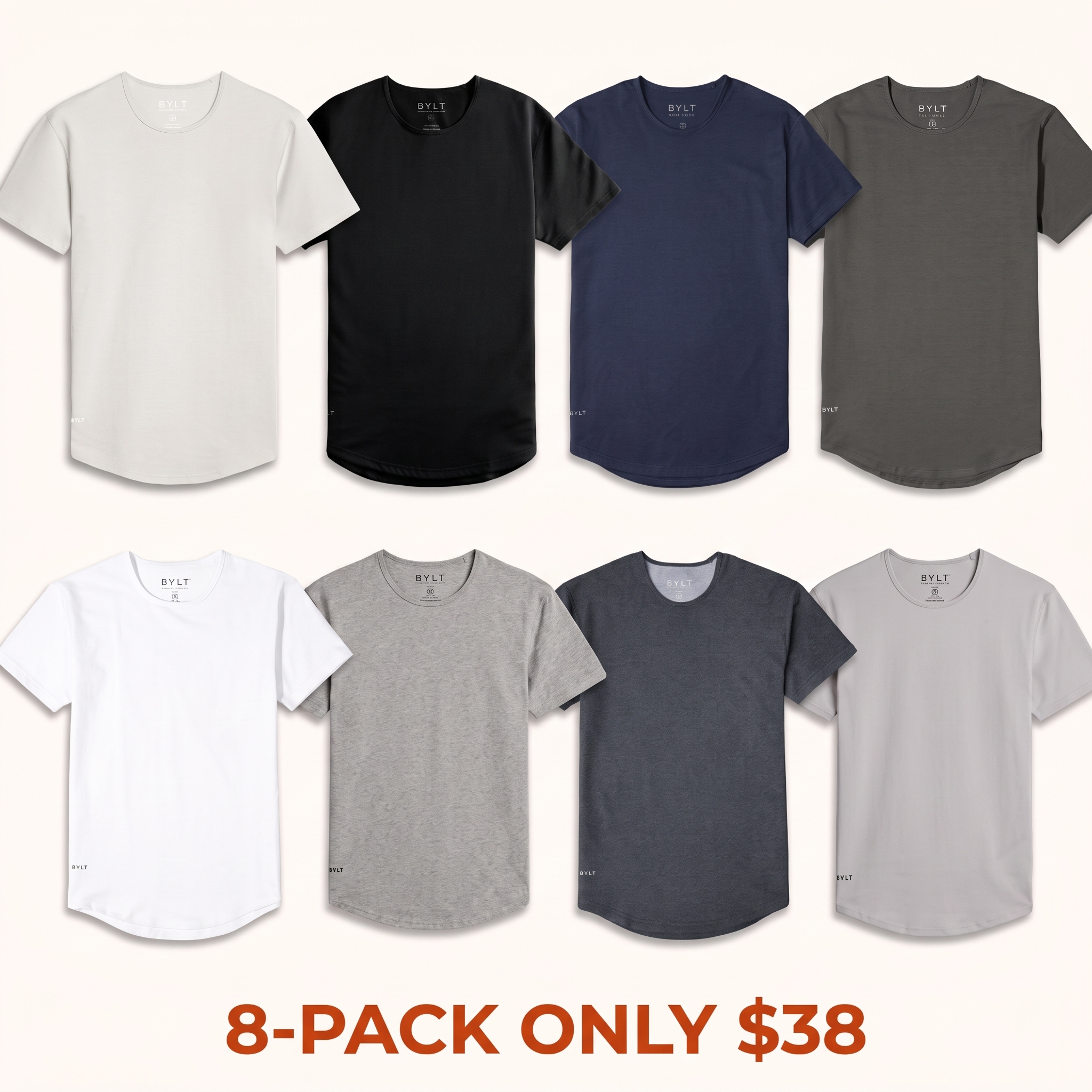 BYLT Men's Drop-Cut LUX T-Shirt