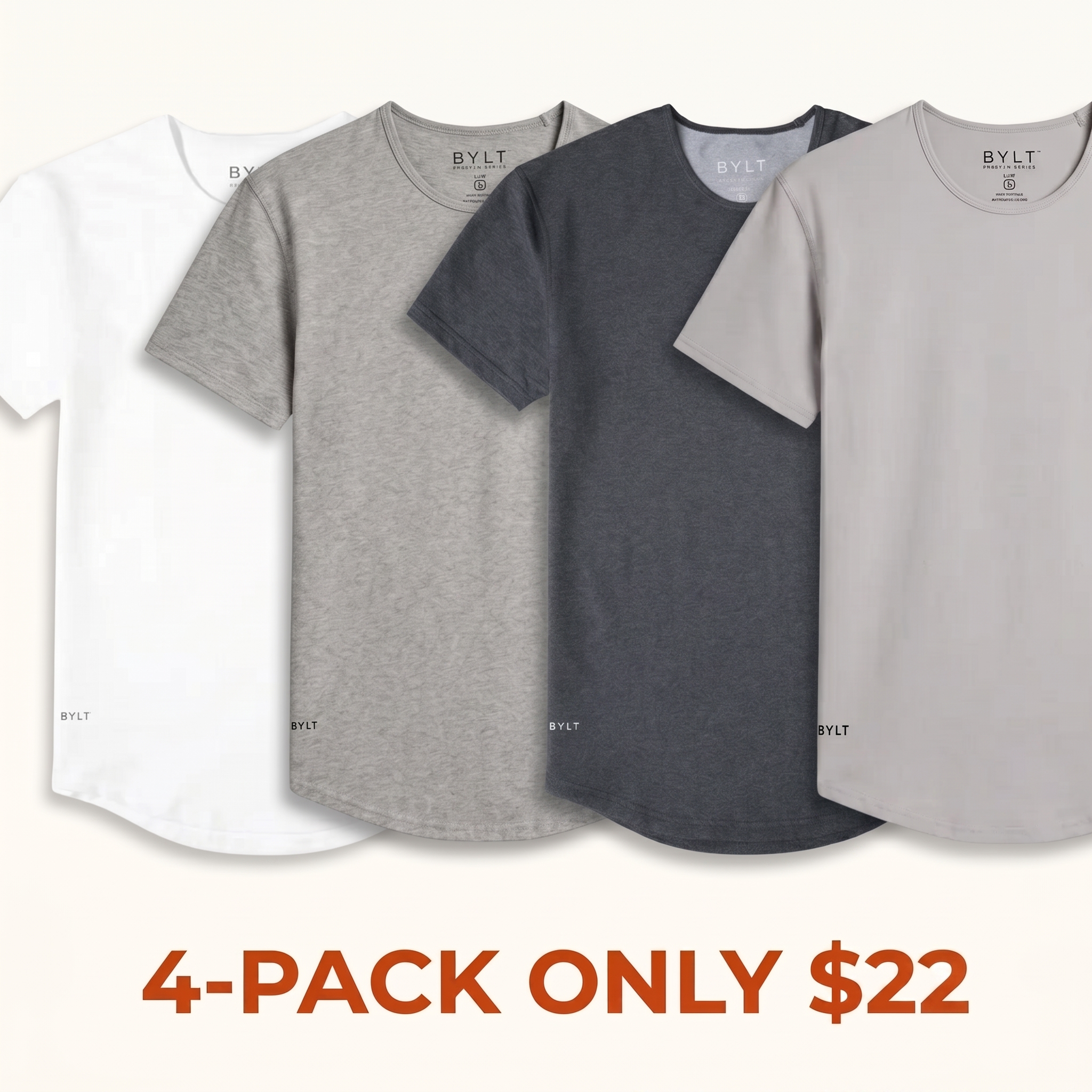BYLT Men's Drop-Cut LUX T-Shirt