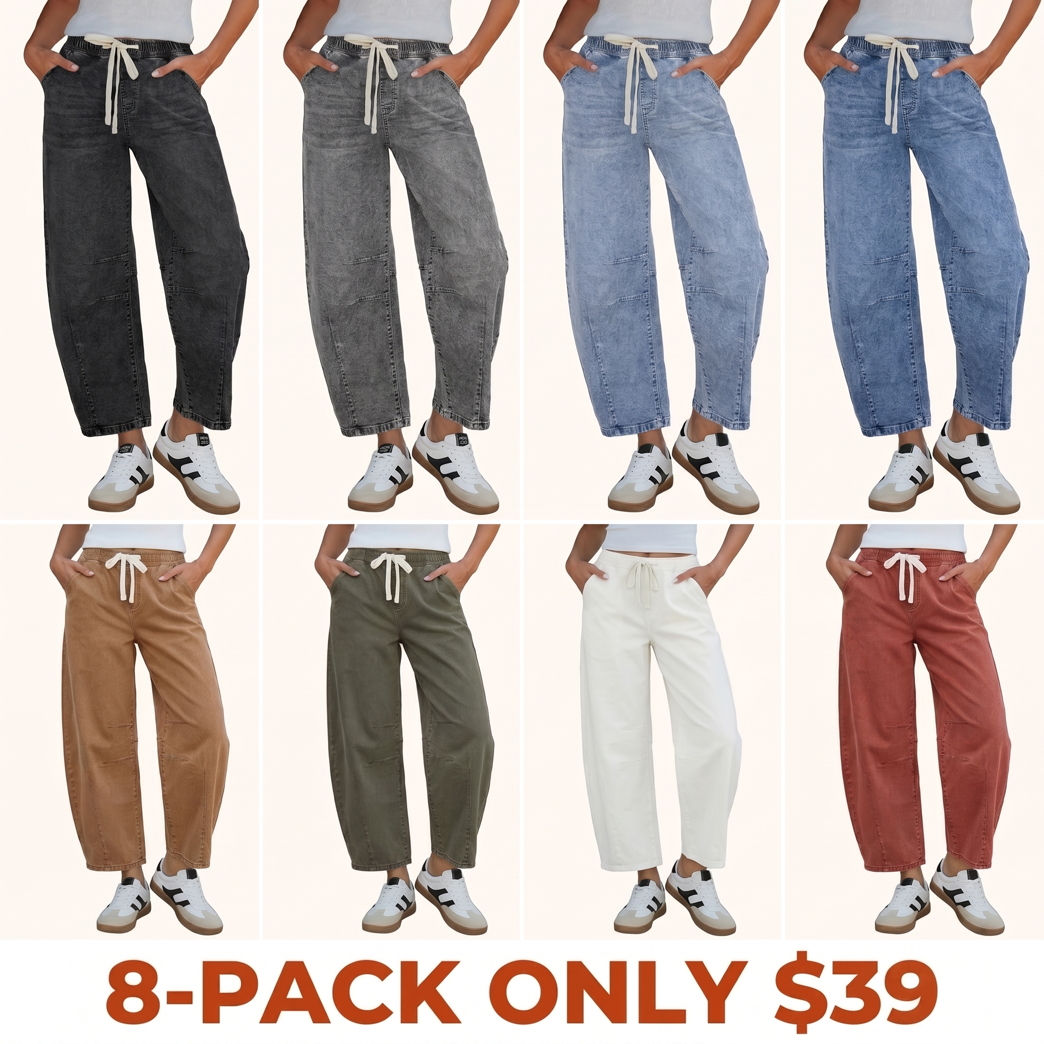 Women's straight-leg jeans