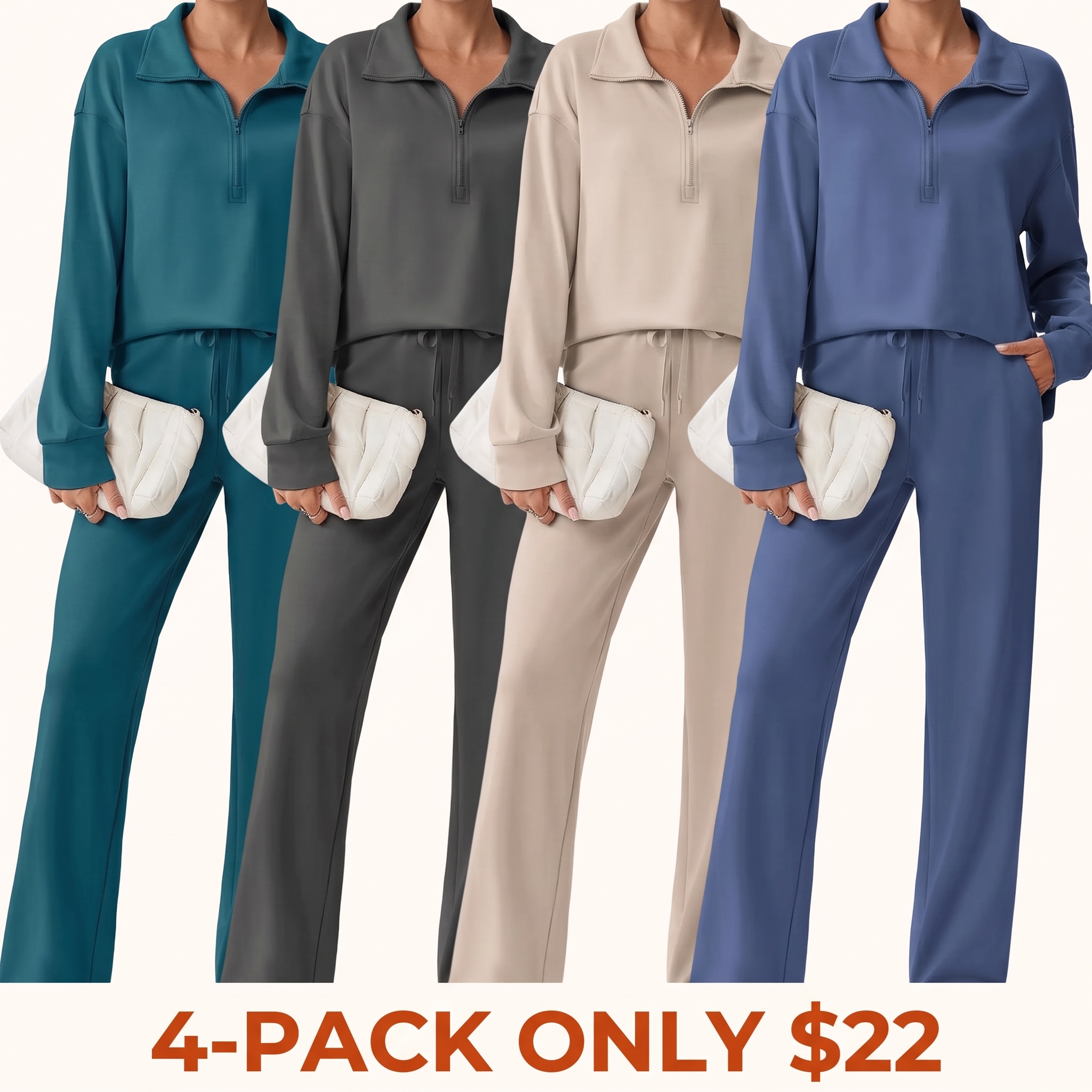 Women's Two-Piece Sports Set for Autumn
