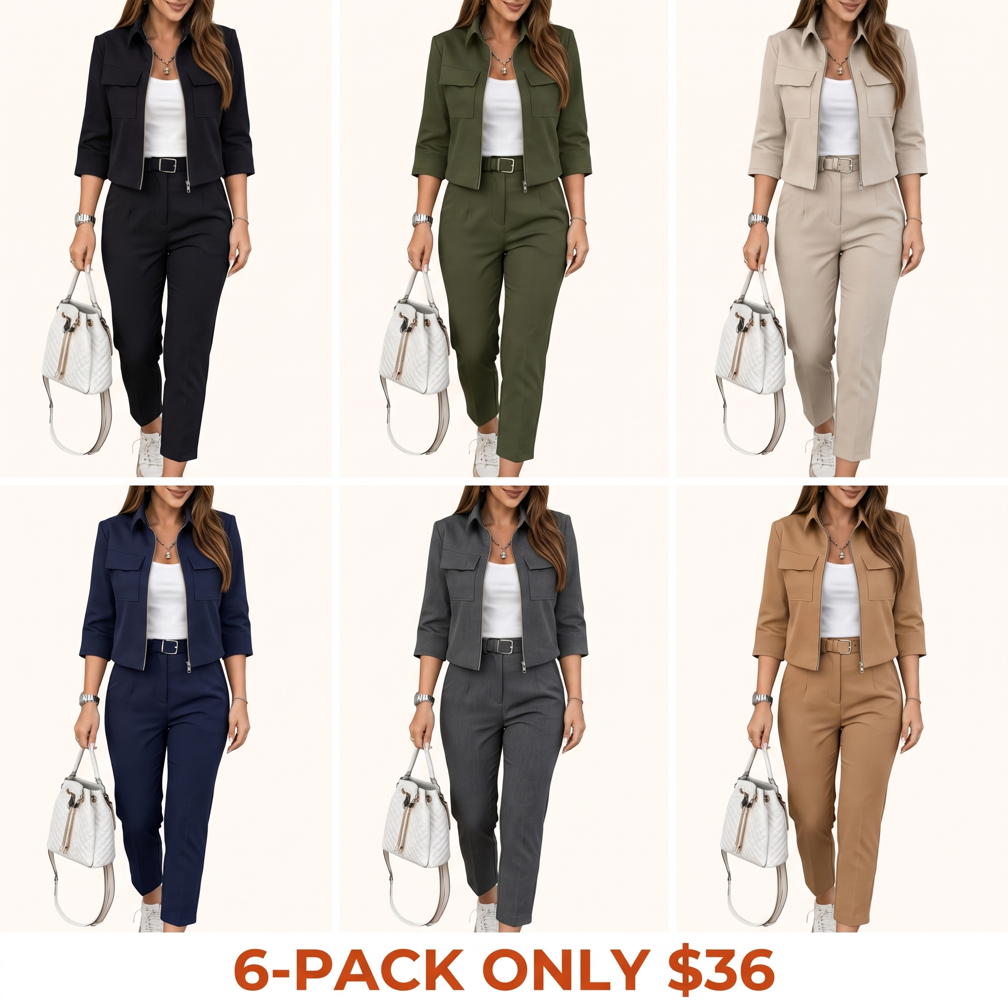 New Autumn/Winter Workwear-Style Jacket Set