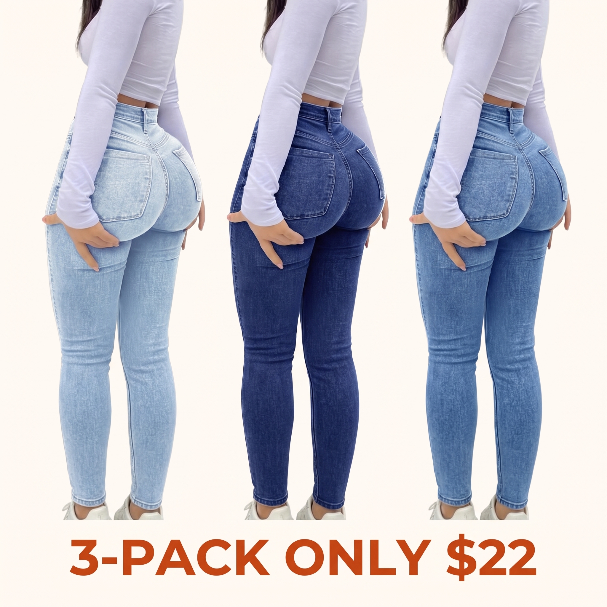 New Elegant & Casual Slim-Fit High-Waisted Trousers
