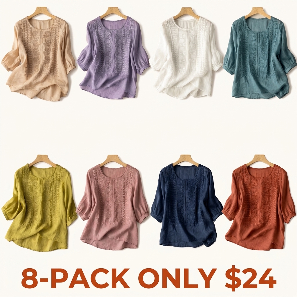 Women's Casual Retro Top