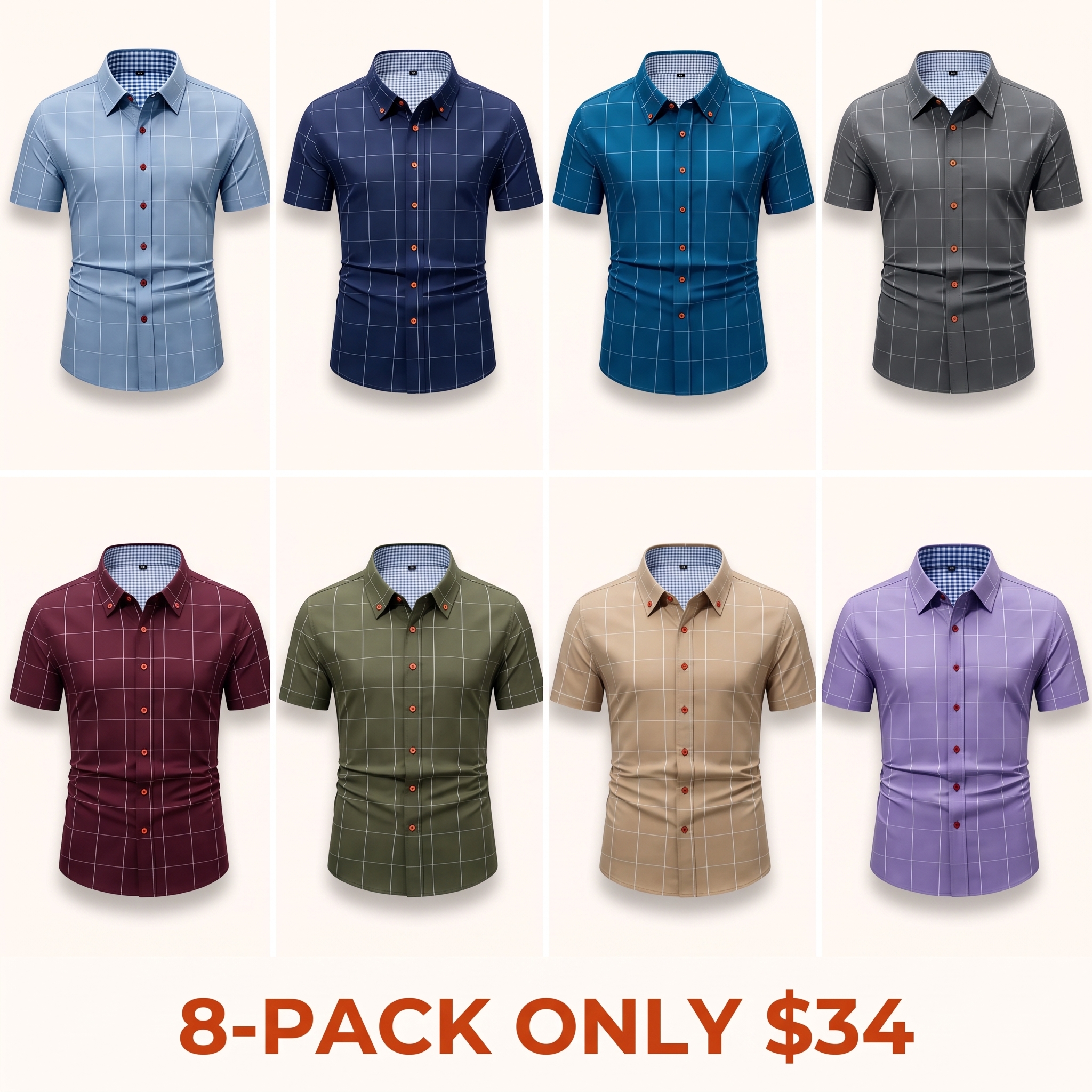 Men's short-sleeve shirt