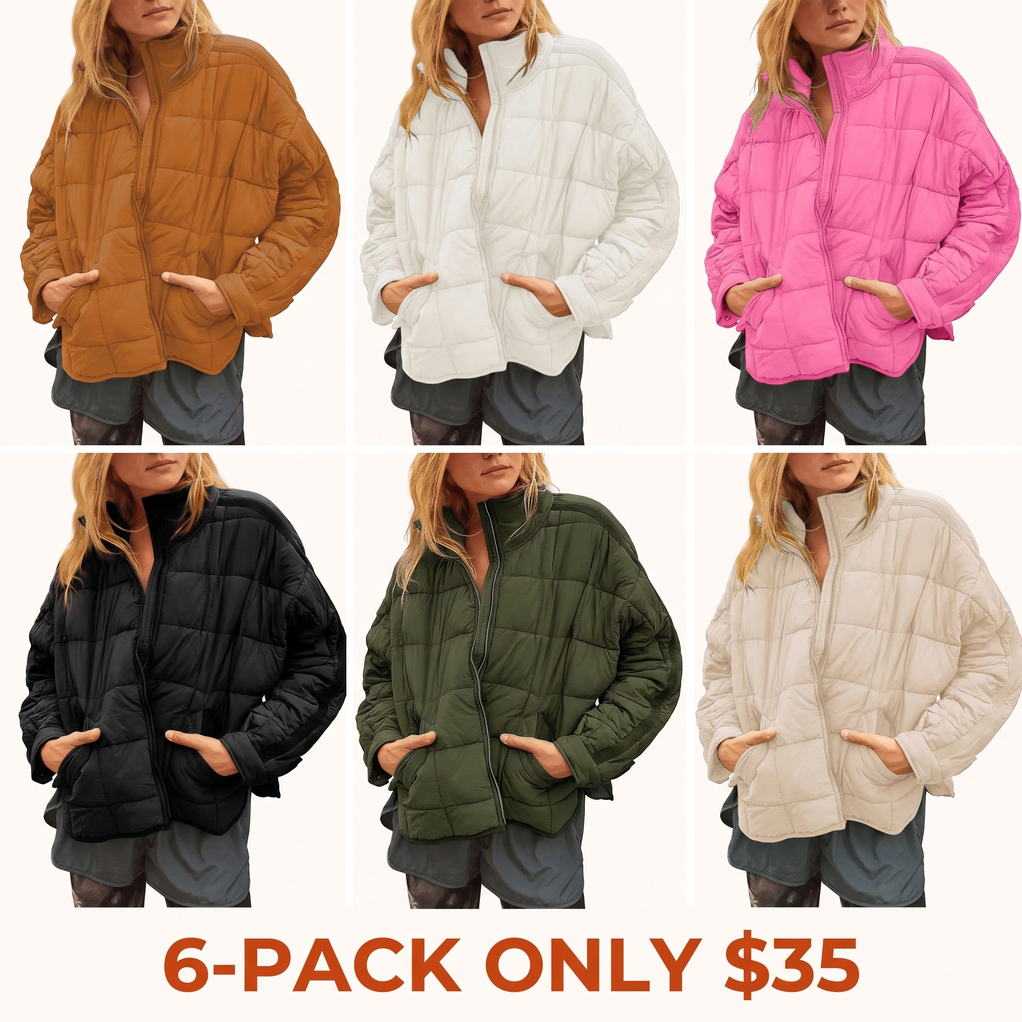 Women's Quilted Padded Jacket