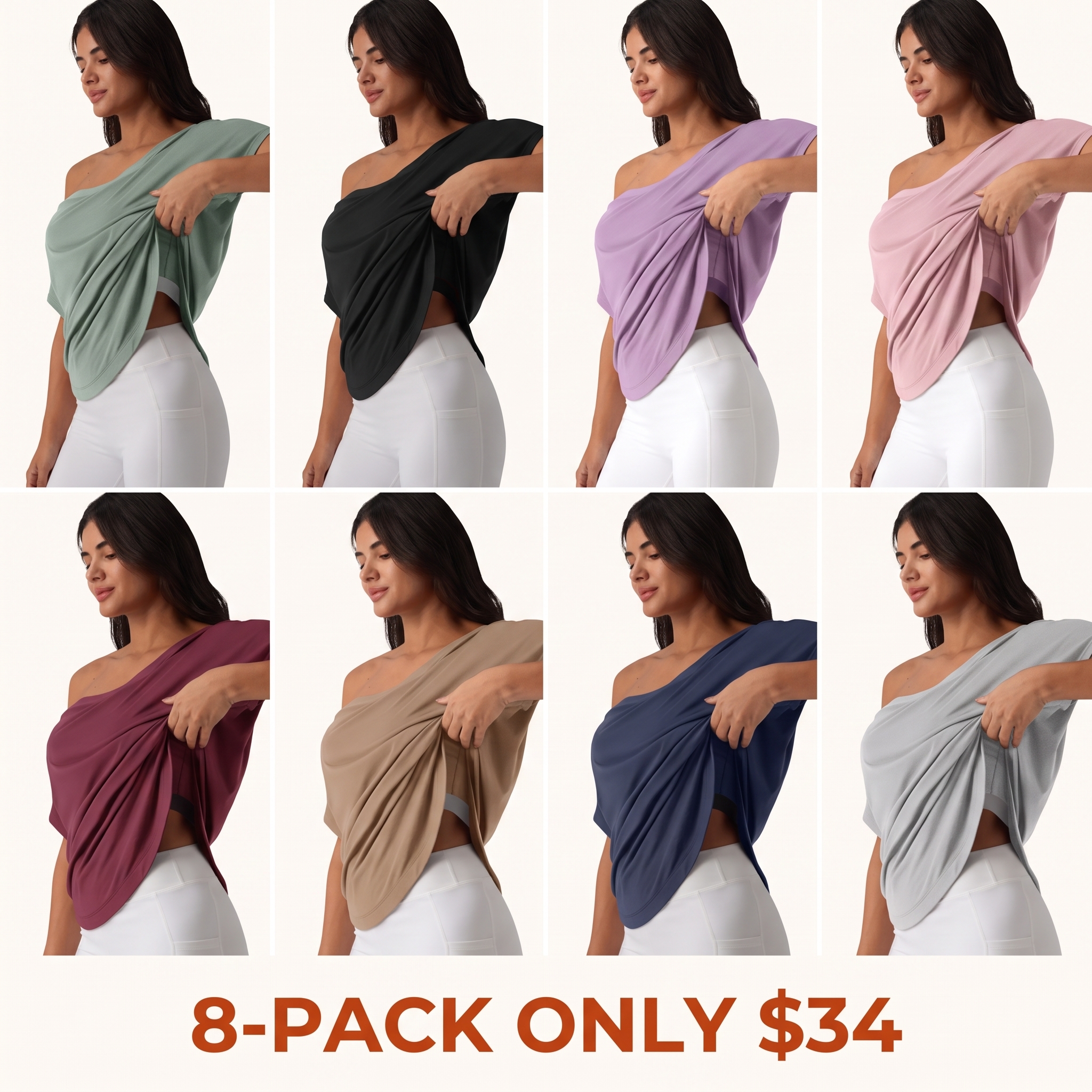 Quick-dry yoga top with built-in bra