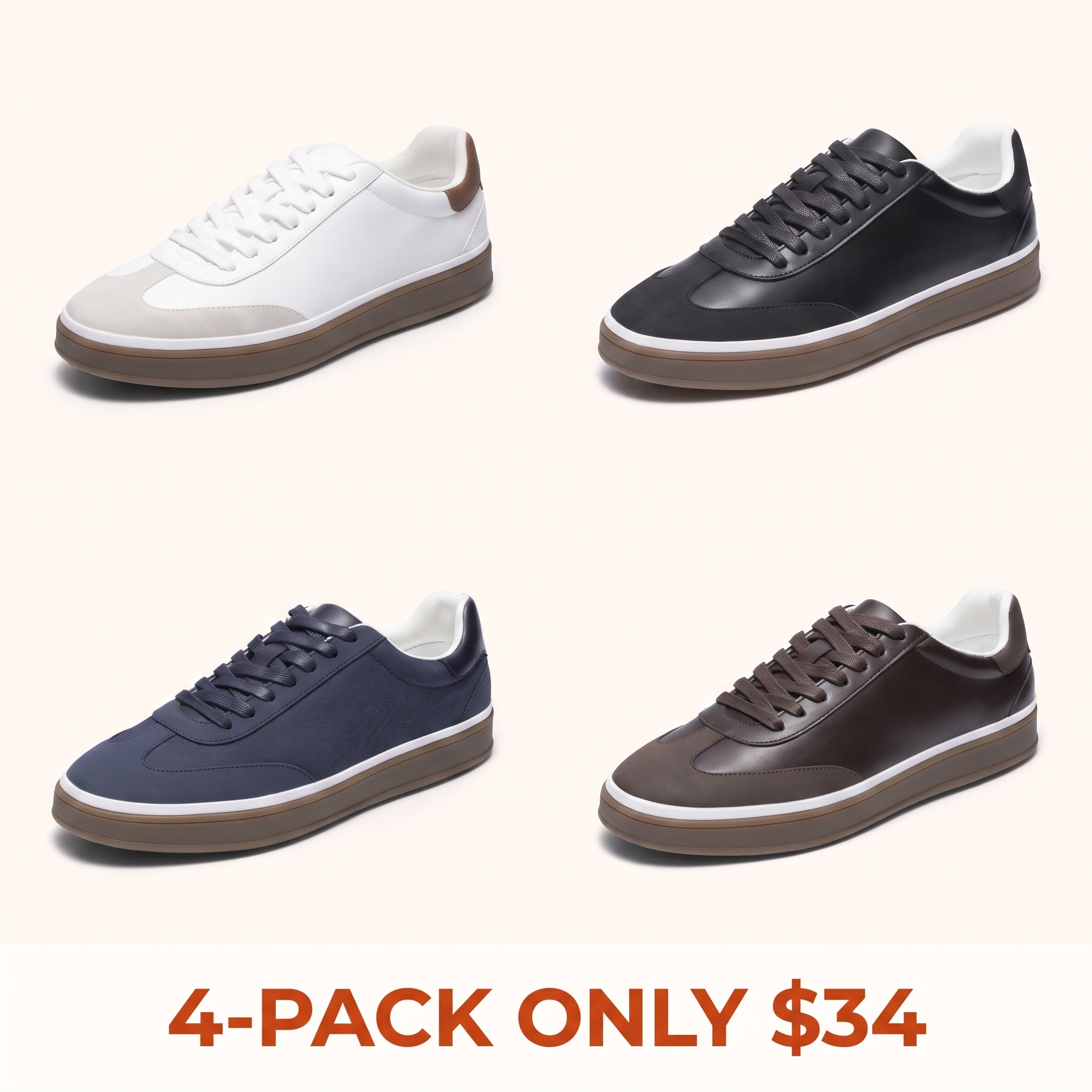 Men's stylish casual sneakers