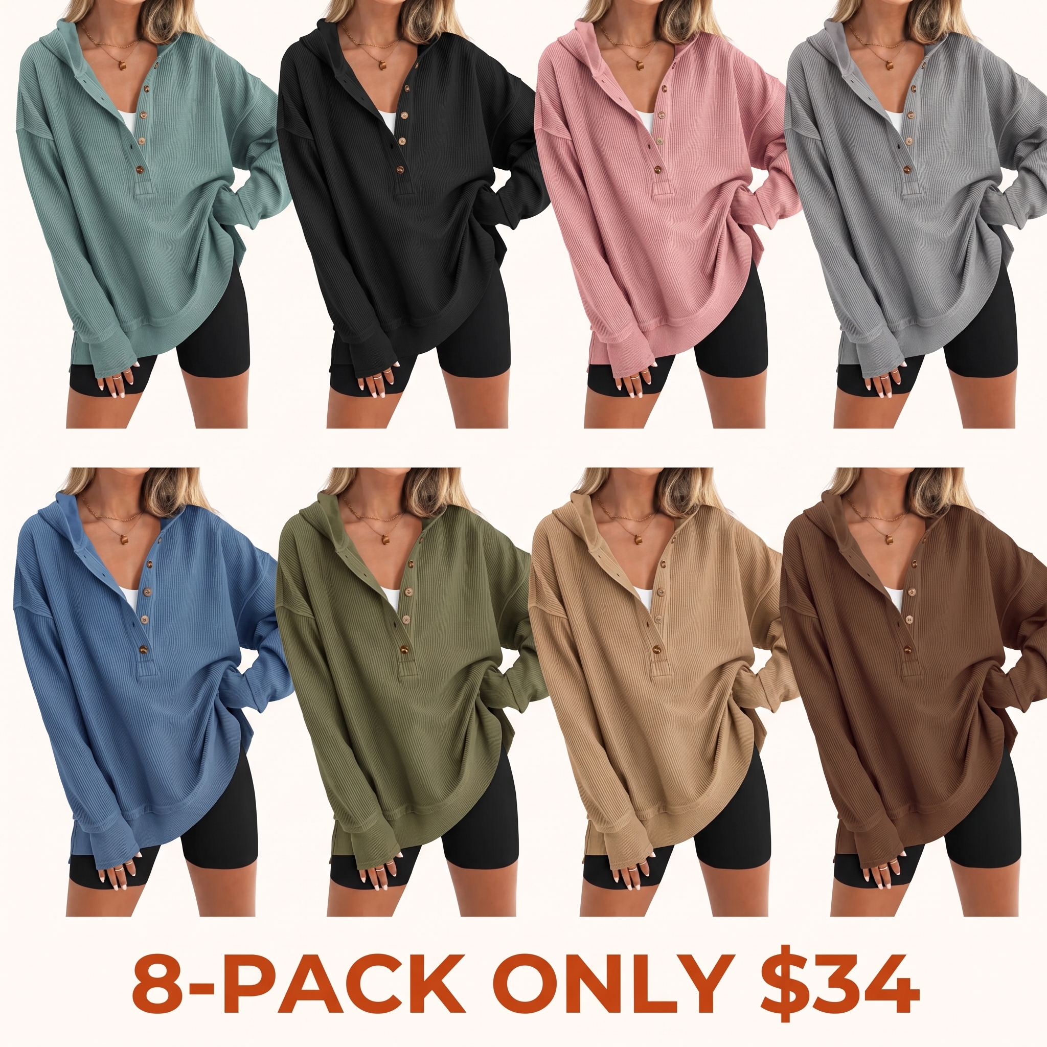 Women's Stylish Long-Sleeve Hoodie