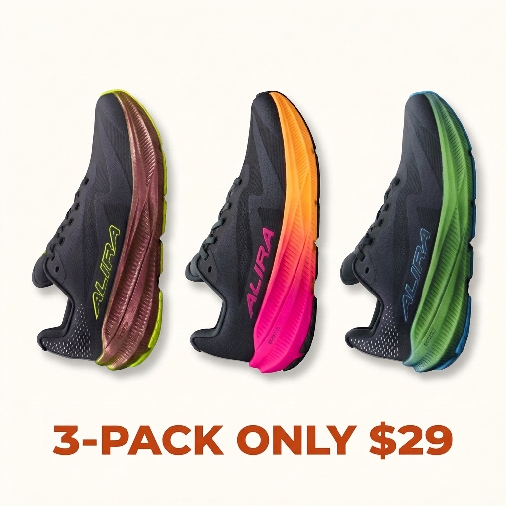 Road running shoes