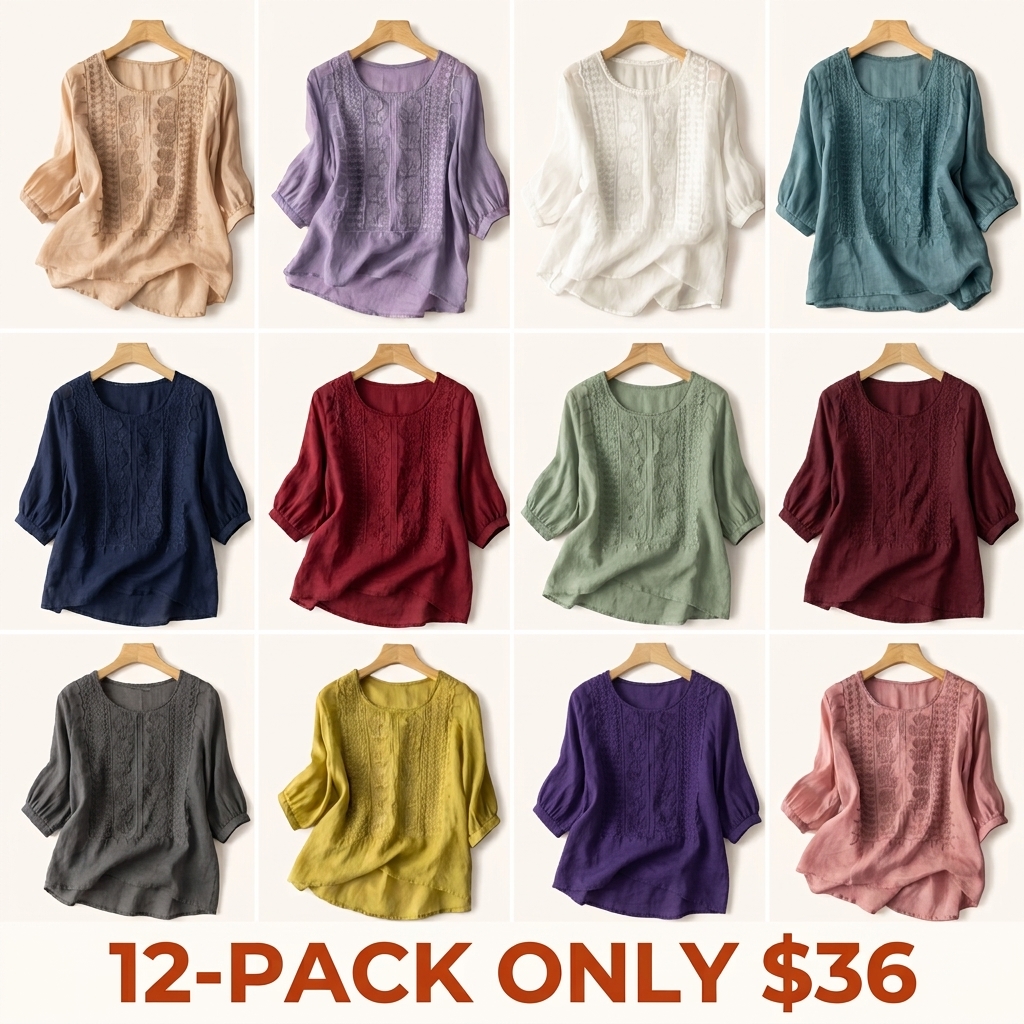 Women's Casual Retro Top